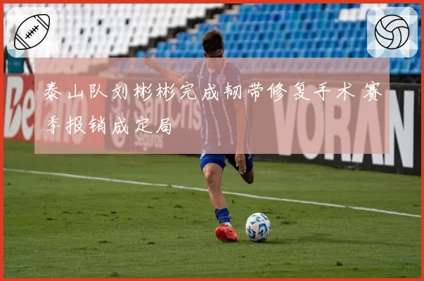 泰山队刘彬彬完成韧带修复手术 赛季报销成定局